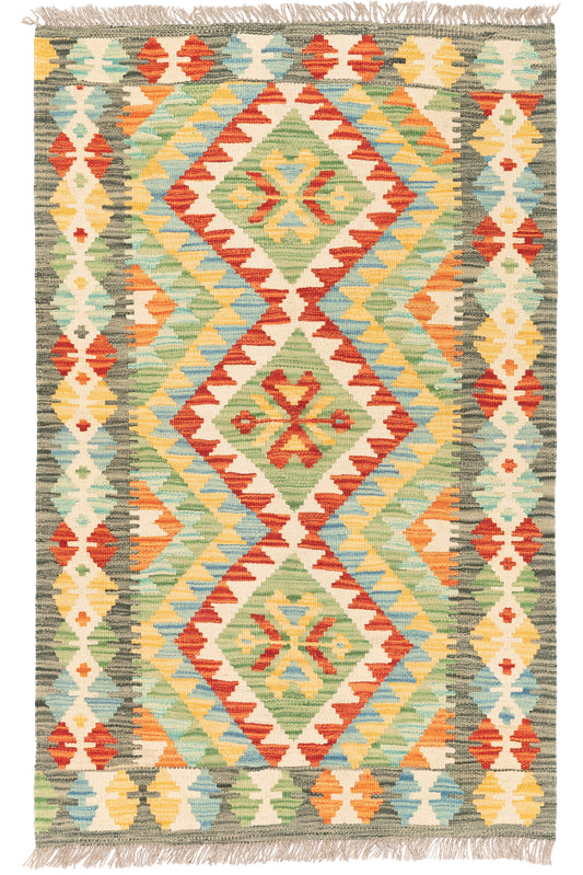 Kelim-Teppich, 124 × 78 cm