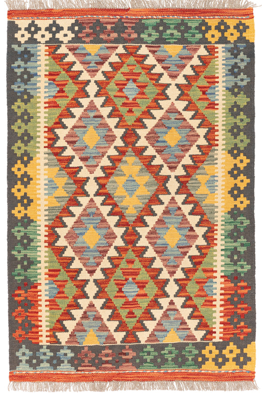Kelim-Teppich, 126 × 82 cm