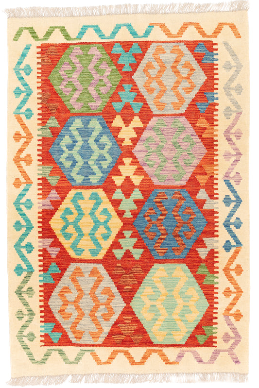 Kelim-Teppich, 145 × 98 cm